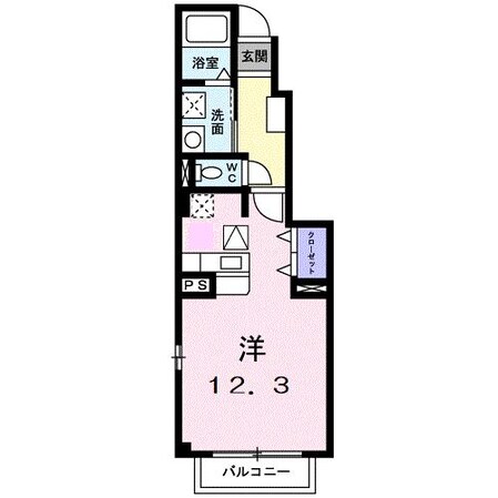 クレールヒルズの物件間取画像